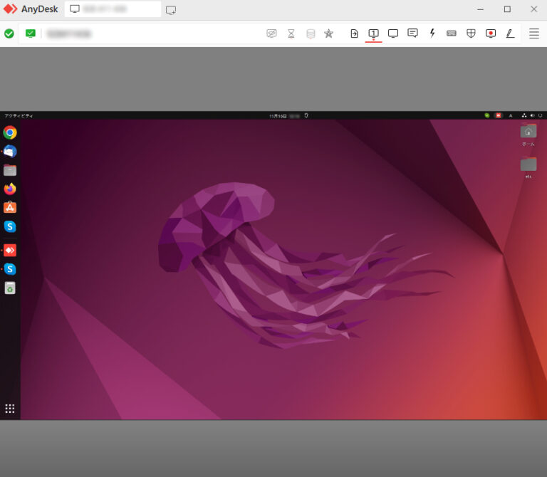 AnyDesk UbuntuへWindowsから接続できない（display server not supported）